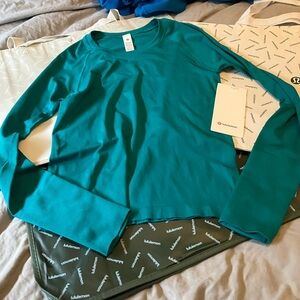 NWT Lululemon Swiftly Tech Long Sleeve 2.0, Sz 6, SONIC TEAL